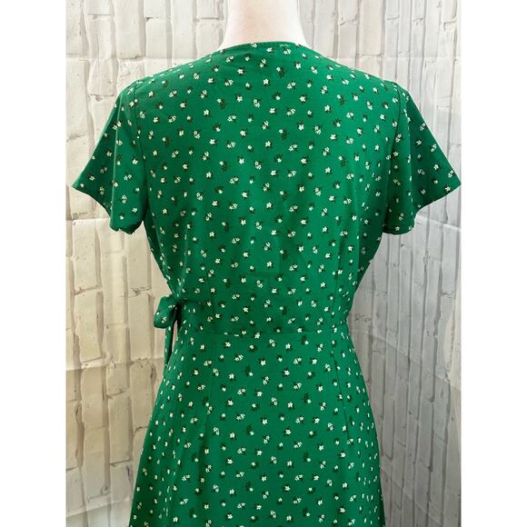 E&M Green Wrap Sz L - Picture 7 of 12